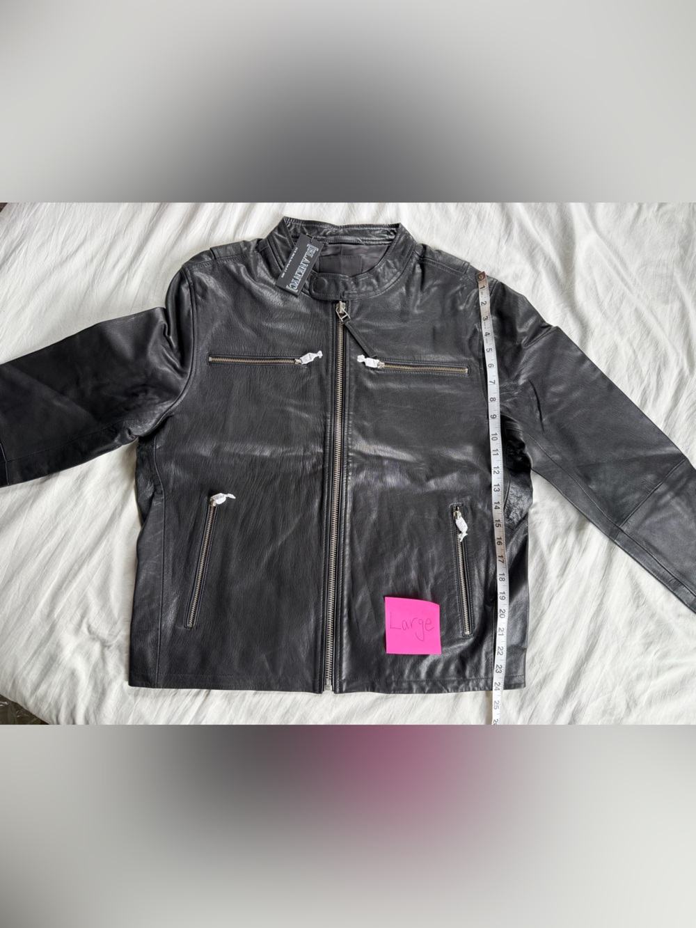 BlankNYC 100% Goatskin Leather Jacket - INTOXICATING JACKET in Black - Picture 13 of 16